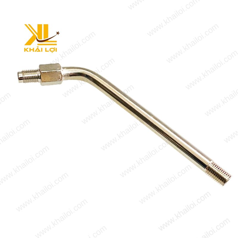 Nối béc xi trắng với lớp mạ crom sáng bóng, chống trầy xước và ăn mòn.