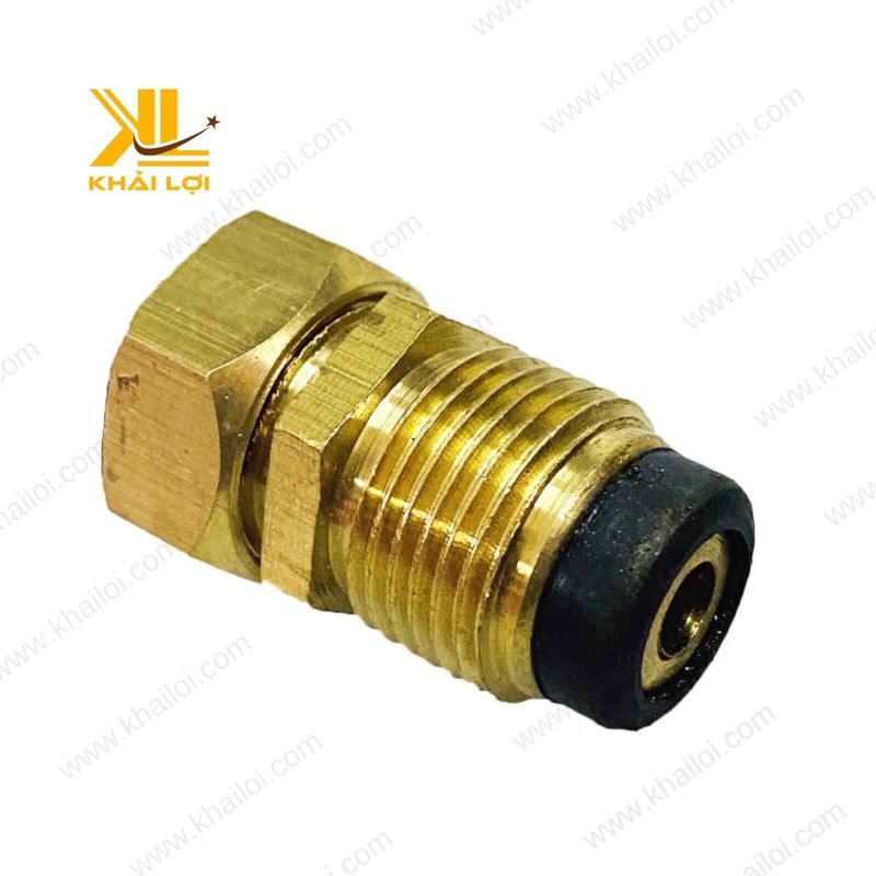 Rắc co Tiệp Khắc bằng đồng thau, với ren trong 22mm và ren ngoài 23mm.