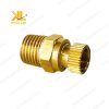 Một van xả nước bằng inox 304, cho thấy bề mặt sáng bóng và chống gỉ sét.