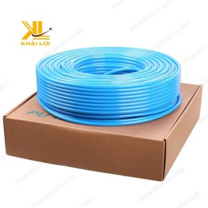 Ống Khí Nén Airtac PU màu xanh dương nổi bật.