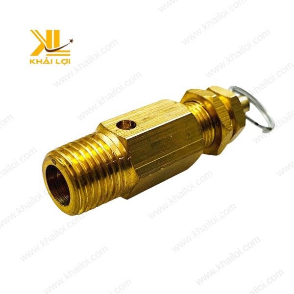 Thân van bằng đồng thau nguyên khối, chống ăn mòn hiệu quả.