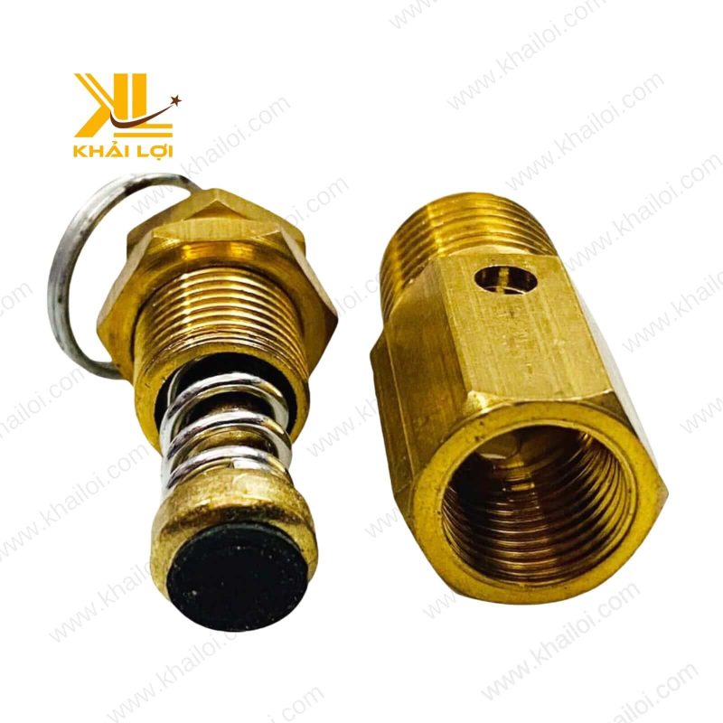 Cấu tạo bên trong của van điều tiết bằng đồng thau.