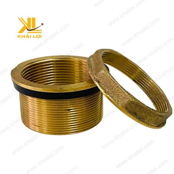 Tán Thau Siết Thúng của Khải Lợi, chất liệu đồng thau sáng bóng, chống ăn mòn cho công nghiệp.