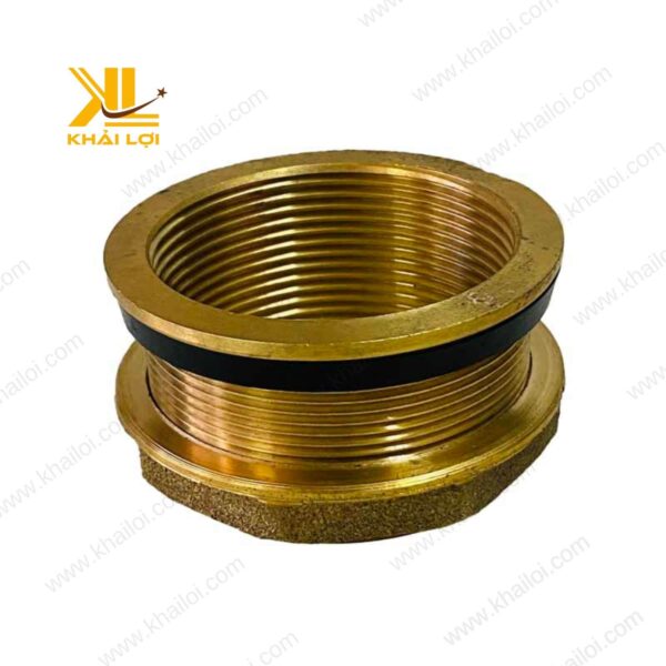 Tán Thau Siết Thúng trong hệ thống bồn chứa công nghiệp, chất liệu đồng thau cao cấp.