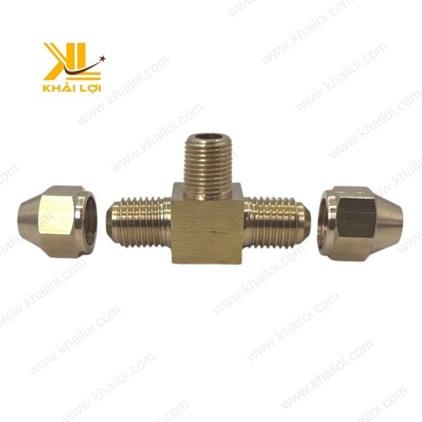 Một hệ thống thủy lực nhỏ gọn sử dụng Tê chuyển đổi để gắn cảm biến.
