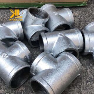 Tê ren sắt kẽm ba ngã chất lượng cao từ Vật tư công nghiệp Khải Lợi.
