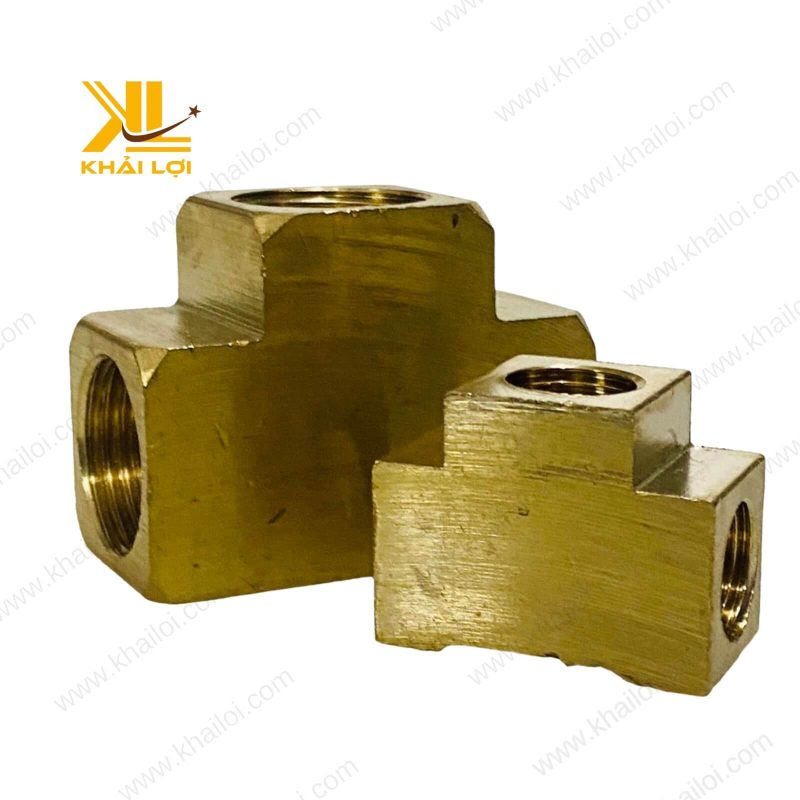 Phụ kiện Tê Ren Trong Thau dùng cho hệ thống tưới tiêu nông nghiệp.