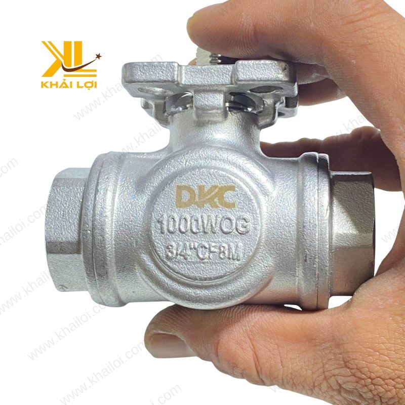 Van ba ngã inox phù hợp cho ngành công nghiệp thực phẩm.