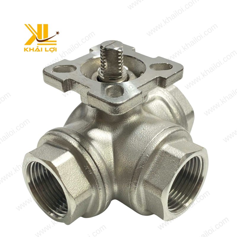Thân van inox được đúc nguyên khối, đảm bảo độ bền.