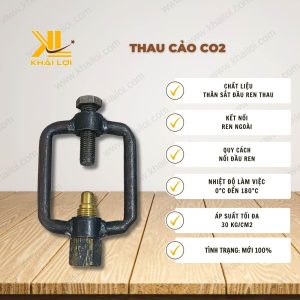 Thông tin kỹ thuật Thau Cảo CO2 của vật tư công nghiệp Khải Lợi.