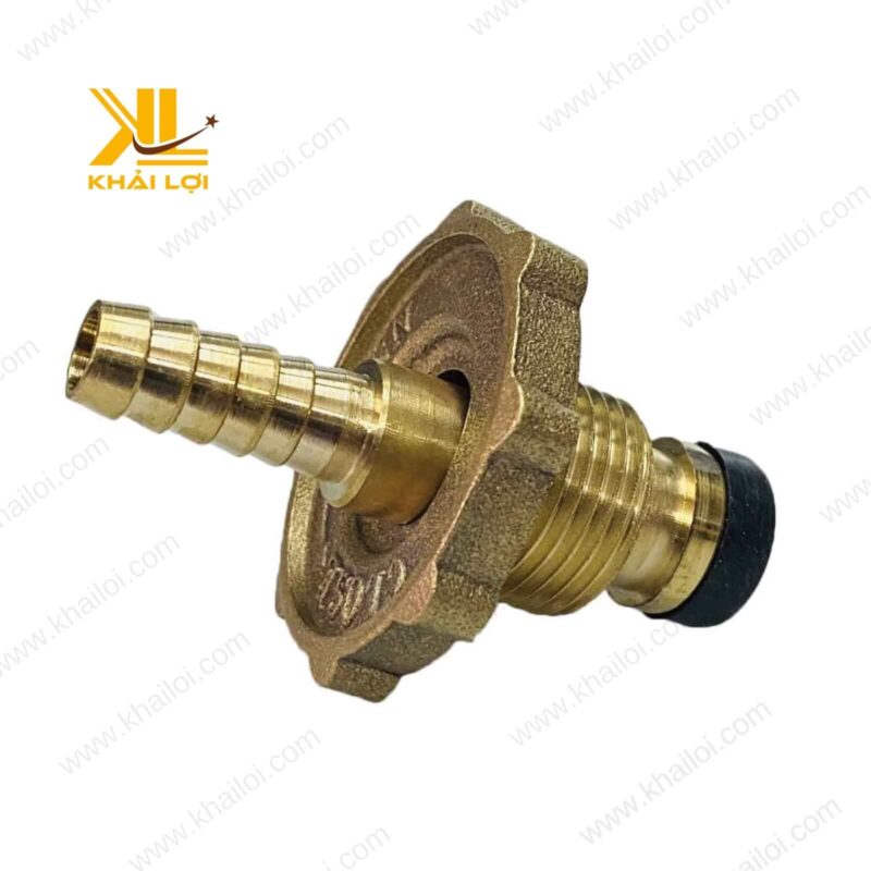Cận cảnh ren kết nối chính xác của ty tán gas Khải Lợi.