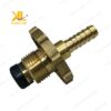 Ty tán gas ren ngoài đuôi chuột chịu áp lực cao, chống rò rỉ khí gas.