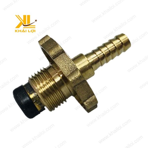 Ty tán gas ren ngoài đuôi chuột chịu áp lực cao, chống rò rỉ khí gas.