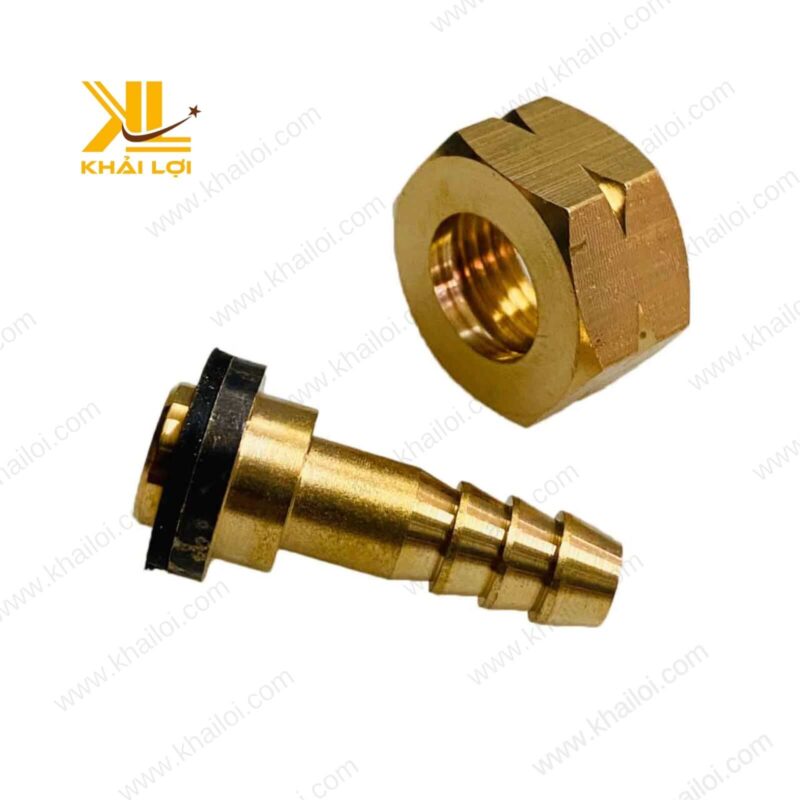 Hình ảnh thực tế của ty tán gas ren trong, chuyên dùng trong hệ thống dẫn khí gas công nghiệp.