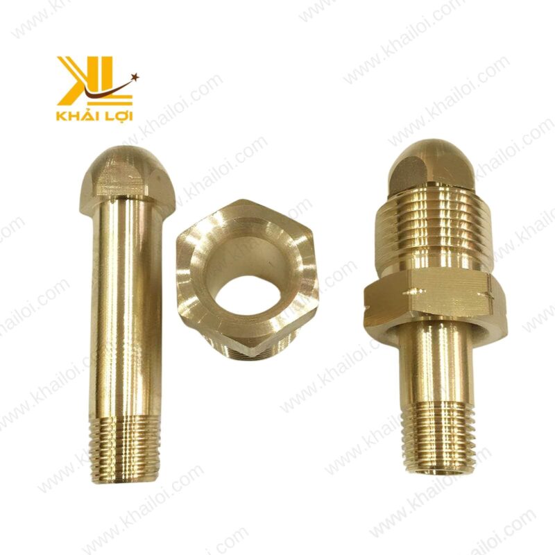 Hình ảnh cận cảnh ty tán gió đá bằng đồng thau do Vật tư công nghiệp Khải Lợi cung cấp.