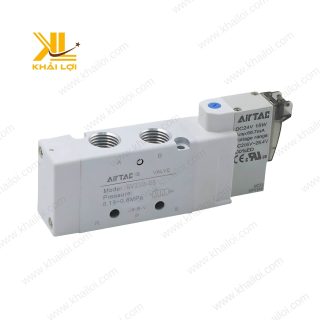 Van AIRTAC 6V trong dây chuyền sản xuất, thiết kế tích hợp, hiệu suất cao.
