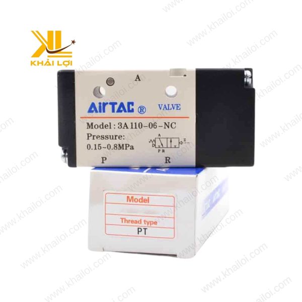 Van Airtac 4A bền bỉ chống ăn mòn.