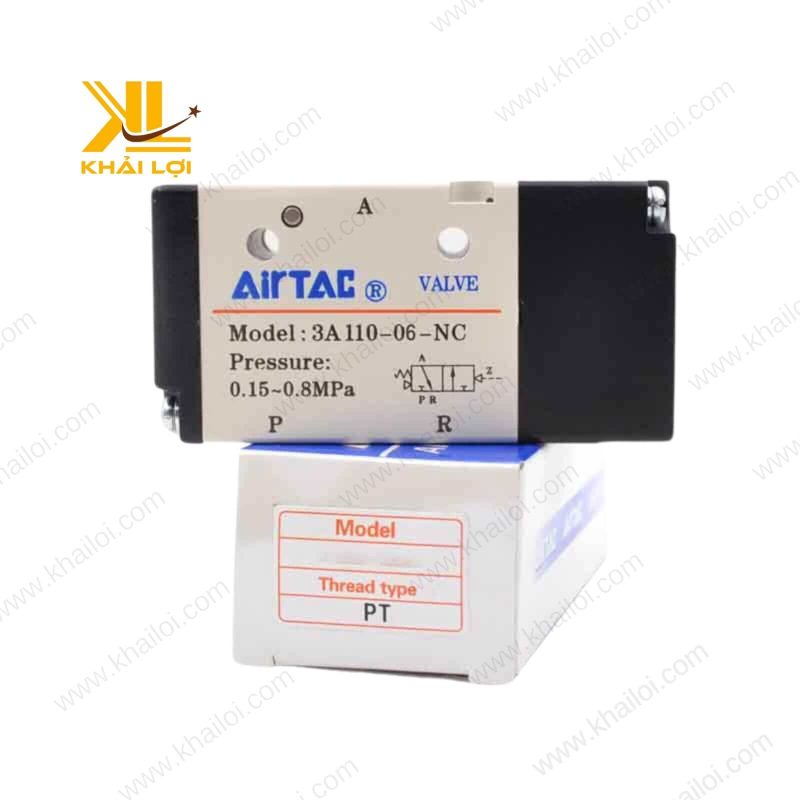 Van Airtac 4A bền bỉ chống ăn mòn.