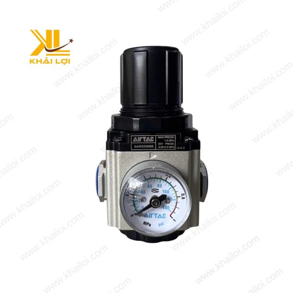 Van Chỉnh Áp Khí Nén Airtac GAR dễ lắp đặt.