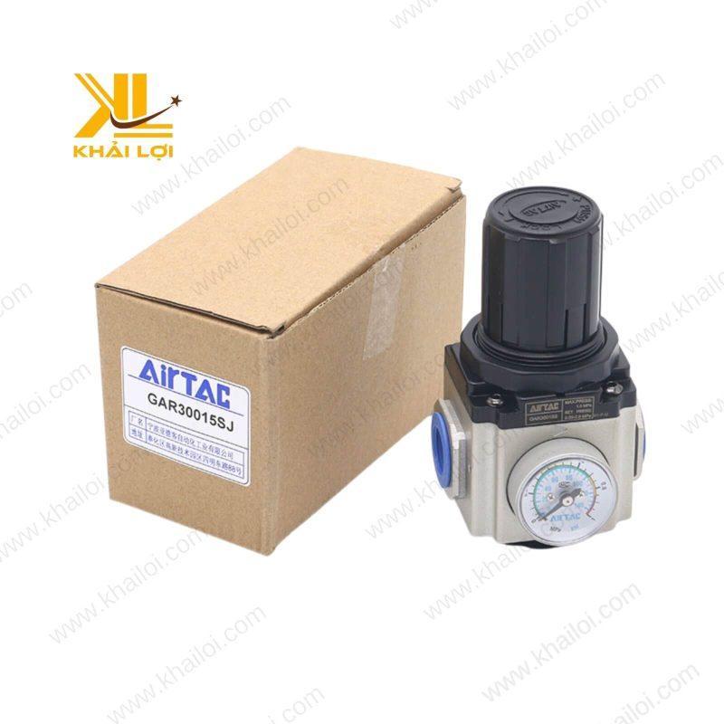 Van Chỉnh Áp Khí Nén Airtac GAR thiết kế hiện đại.