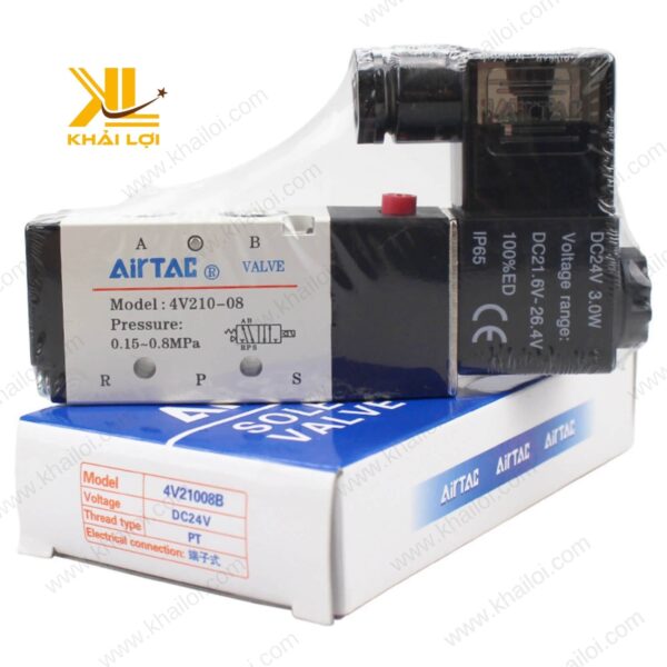 Van điện từ khí nén Airtac 4V có khả năng hoạt động ổn định trong môi trường khắc nghiệt.