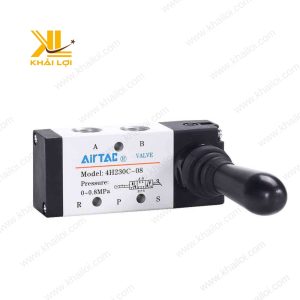 Van Gạt Tay Khí Nén Airtac 4H 4HA thiết kế hiện đại.