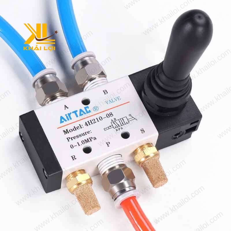 Van Gạt Tay Khí Nén Airtac 4H 4HA điều khiển hiệu quả.