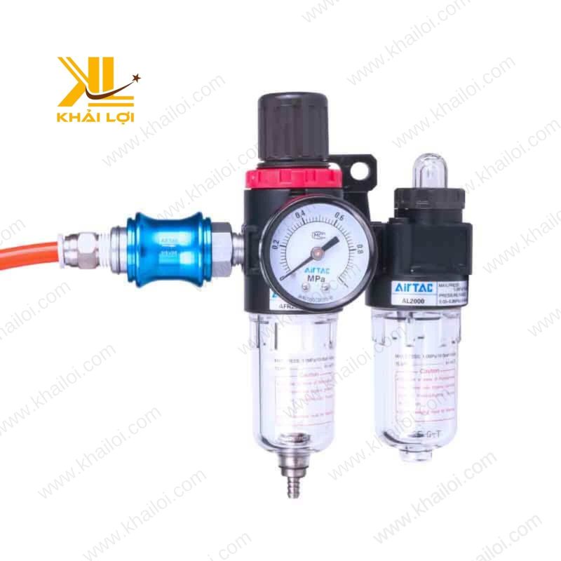 Van Khóa Khí Nén AIRTAC HSV dễ lắp đặt.