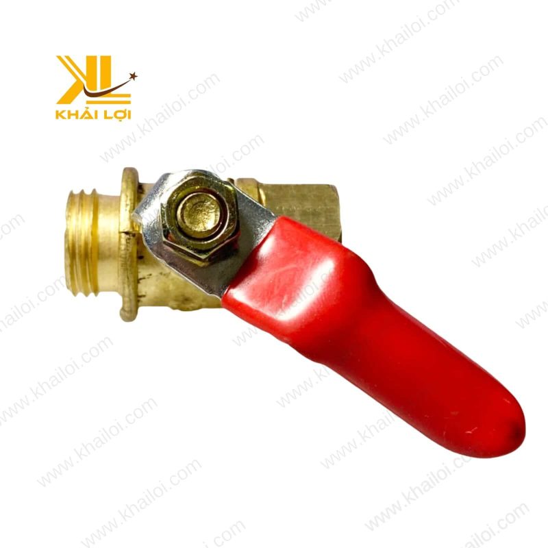 Van khóa nước tay nhỏ lý tưởng cho các hệ thống khí nén.