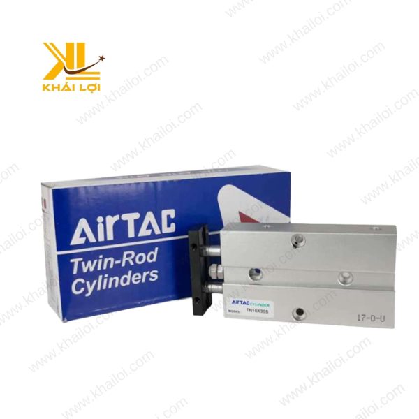 Xi lanh Airtac TN với cảm biến từ tính, hỗ trợ tự động hóa.