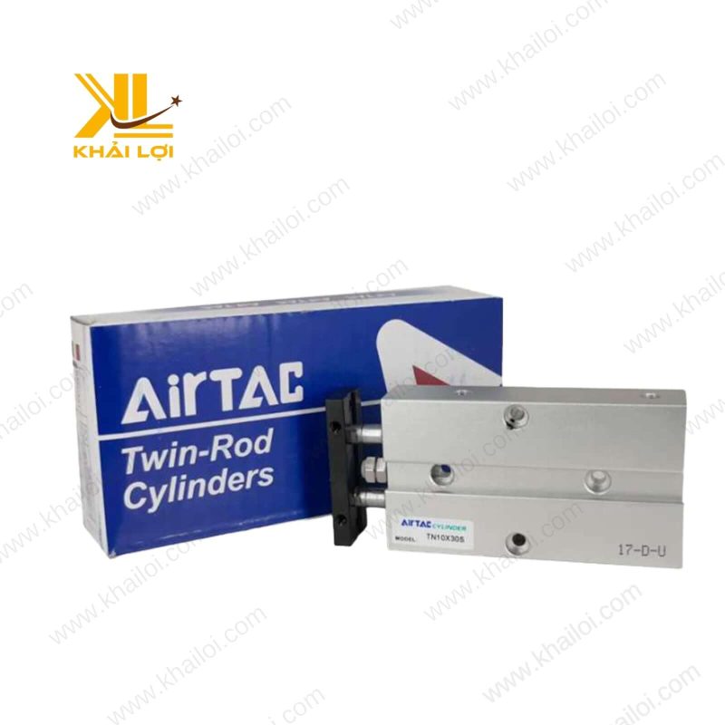 Xi lanh Airtac TN với cảm biến từ tính, hỗ trợ tự động hóa.