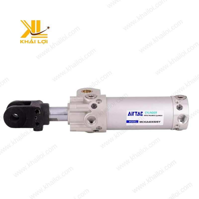 Cận cảnh Xi Lanh MCK, thép không gỉ, vận hành êm ái.