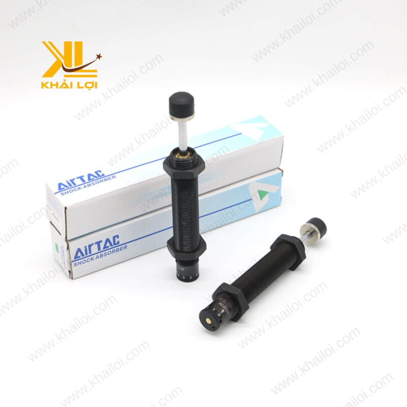 Cận cảnh xi lanh giảm chấn Airtac ACJ với thiết kế nhỏ gọn, bền bỉ