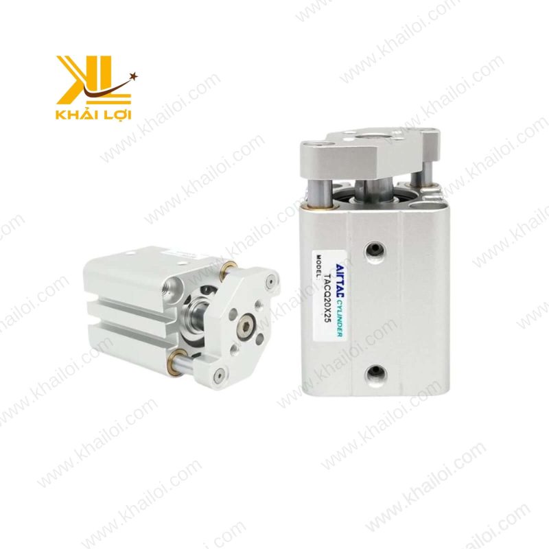 Xi Lanh TACQ25 cho dây chuyền CIP, vận hành tự động.