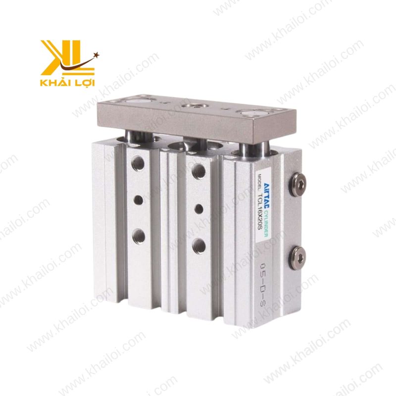 Xi lanh khí nén 3 ty AIRTAC TCL kích cỡ chắc chắn.