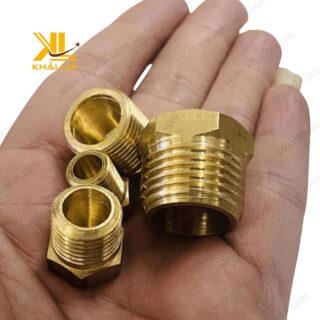 Bít ren ngoài đồng thau màu vàng đặc trưng, sản xuất với chất lượng cao.