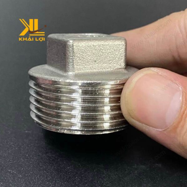Bộ sưu tập bít ren ngoài inox 304 tại Vật tư công nghiệp Khải Lợi, đa dạng quy cách.