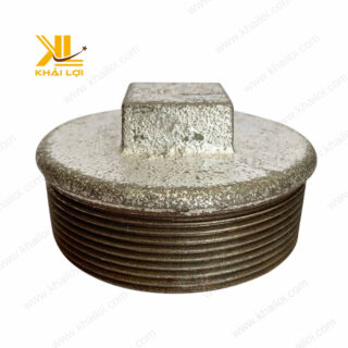 Bít ren ngoài sắt kẽm với lớp mạ bảo vệ, giúp tăng tuổi thọ sử dụng.