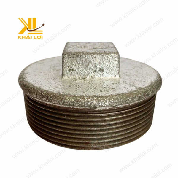 Bít ren ngoài sắt kẽm với lớp mạ bảo vệ, giúp tăng tuổi thọ sử dụng.