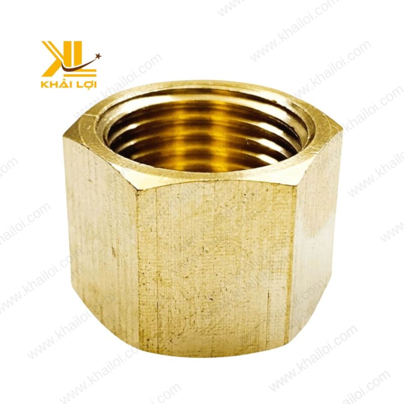 Hình ảnh bít ren trong đồng thau giúp kết nối ống an toàn, hiệu quả.