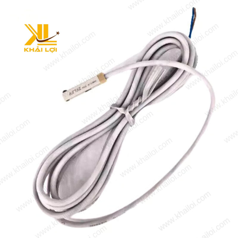 Cận cảnh cảm biến từ xi lanh khí nén AIRTAC DMSG với thiết kế nhỏ gọn, dễ lắp đặt.