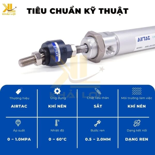 Đầu Lắc Xi Lanh AirTac - Ảnh 3