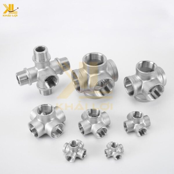 Nối Ren Ngã 5 Góc Sắt Kẽm - Ảnh 3