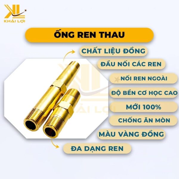 Ống Ren Thau - Ảnh 2