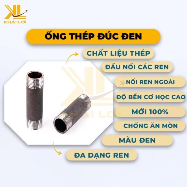 Ống Thép Đúc Đen - Ảnh 2