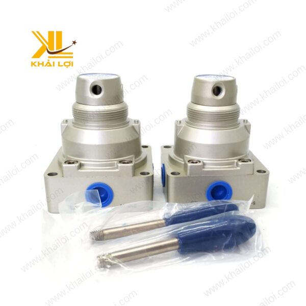 Van Airtac 4HV với tay gạt điều khiển dễ dàng, linh hoạt.