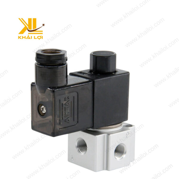 Thiết kế gọn nhẹ và hiệu quả của van điện từ khí nén Airtac 3V2 từ thương hiệu Vật tư công nghiệp Khải Lợi.