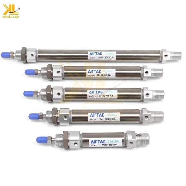 Xi Lanh Khí Nén AIRTAC MI 8 10 12 16 20 25 32 40 - Ảnh 4