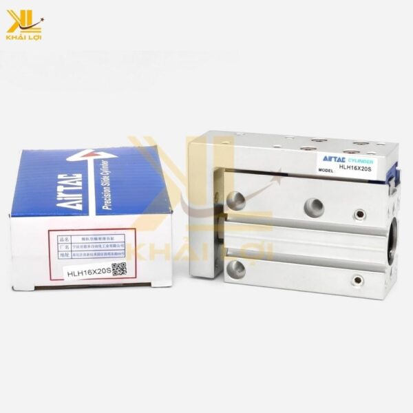 Xi Lanh Khí Nén Dẹp Đẩy Trượt AIRTAC HLH 6 10 16 20 - Ảnh 4