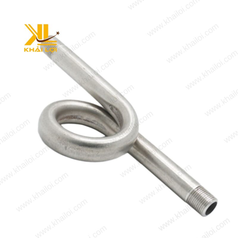 Ứng dụng xi phong inox 304 hai đầu ren ngoài trong thi công đường ống.